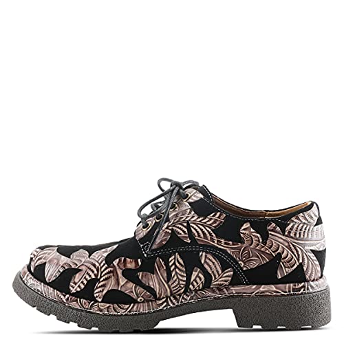 Spring Step L'Artiste Women's Jigsaw Sneaker Black Multi EU 39 / US 8.52