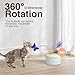 ALL FOR PAWS Interactive Butterfly Cat Toy, Automatic Cat Butterfly Wand Toy for Indoor Cats, Electric Fluttering Butterfly Cat Teaser Toy for Kittens