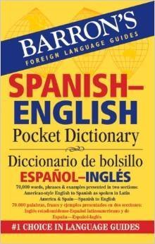 Barron's Foreign Language Guides Spanish - English Pocket Dictionary by Almudena Garcia Hernandez (2008-05-03)