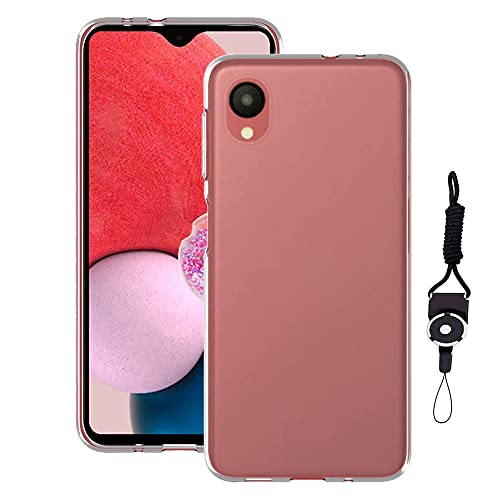 Galaxy A23 5G SCG18 用の ケース クリア 超薄型 SCG18 カバー TPU 耐衝撃 ケース ストラップホール付属 ネックストラップ付 黄変防止 柔らかい すり傷防止 指紋防止 耐久 携帯便利 Galaxy A23 5G