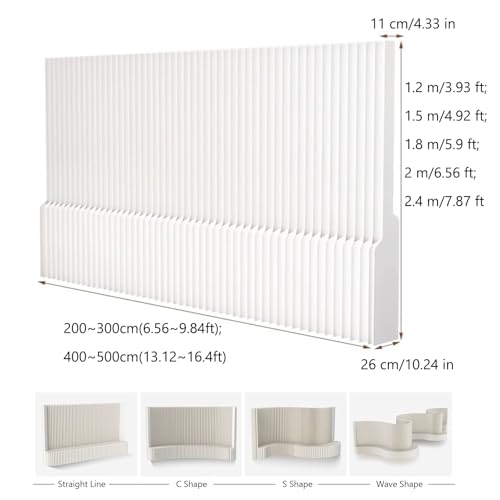Cloison de séparation rétractable pour diviser une chambre sans travaux - 4