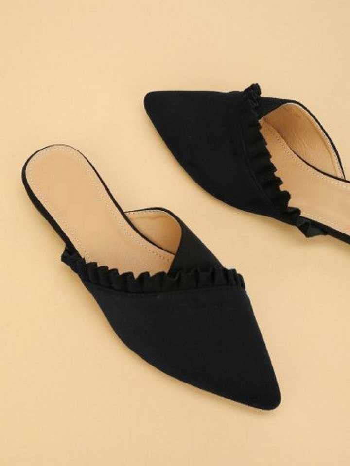 Image of Shoetopia Womens Bantu-Frill 2a Mule