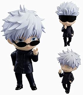 Jujutsu Kaisen Gojo Satoru Q Version PVC Action Figure 10cm Change Face Figure Model Collection Home Decor Desktop Ornament