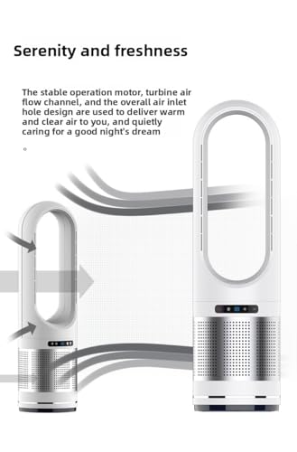 Purificador de aire 3 en 1 Airpurcare blanco plateado: ambiente limpio y fresco 6