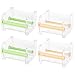 MyLifeUNIT Washi Tape Dispenser, Office Acrylic Tape Holder Dispenser for Desk, 4 Pack