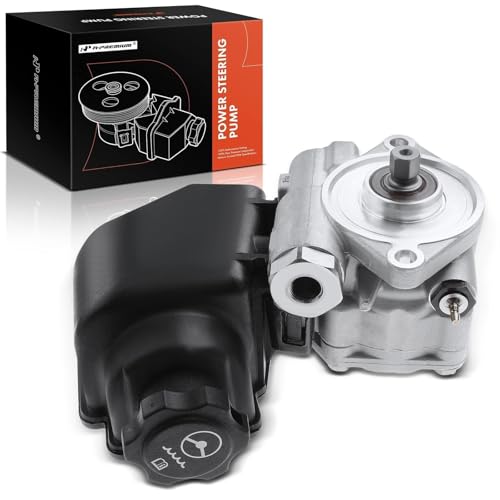 A-Premium Power Steering Pump, with Reservoir, Compatible with Cadillac BLS 2007-2008 & Saab 9-3 2003-2011, 9-3X 2010, 2.0L 2.8L