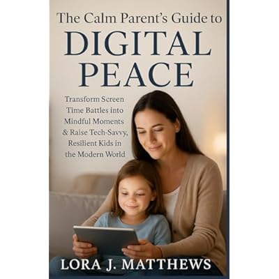 The Calm Parent's Guide to Digital Peace: Transform Screen Time Battles into Mindful Moments & Raise Tech Savvy, Resilient Kids in the Modern World