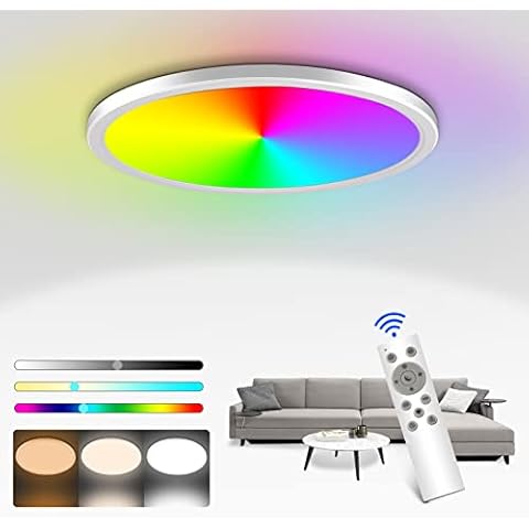 Plafonnier LED Fwiull 25W RGB Cover