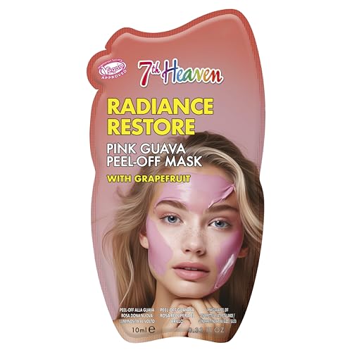 7th Heaven Radiance Restore Cleansing Peel-Off Face Mask, 10 ml for Glow