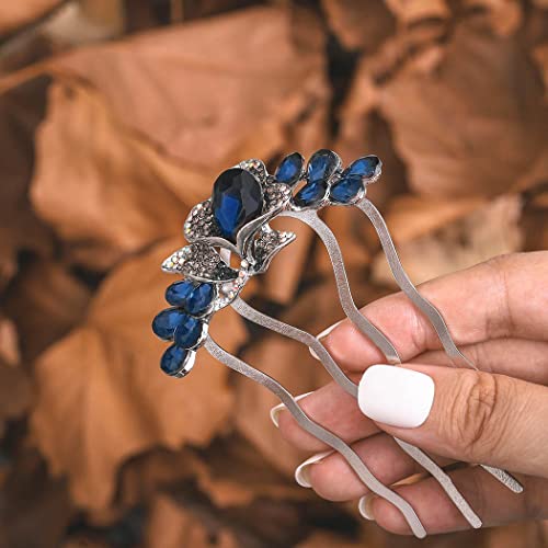 Bohend Strass Pettine Cristallo Posticci Nozze