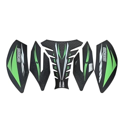 Autocollants antidérapants réservoir ZX-6R protection haute finition