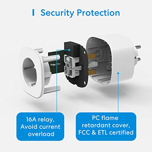 meross MSS210HKEU Smart Plug, wifi-stopcontact, compatibel met Siri, Alexa, Google Assistant en SmartThings, geen hub… - Image 7
