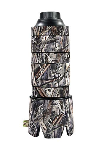 Image of CAMOCOAT Lens Cover for Nikon AF VR 80-400mm F /4.5-5.6G ED | Water Resistant & All Terrain Protection | Absolute Indian Camo
