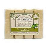 A La Maison - Bar Soap,Rsmry Mint,Value, 1 x 4 CT