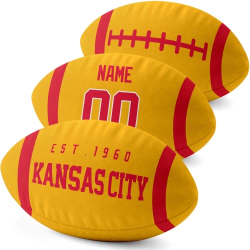 Image of ANTKING Kansas Throw Pillow 2 Packs Custom Name Number Gifts