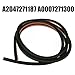 Front Door Seal for - A-Class (176/177), C-Class (204/205), CLA (117), GLA (156), For GLC (253), For S-Class (222) – ABS Weatherstrip, Black, OEM Replacement A2047271187 /