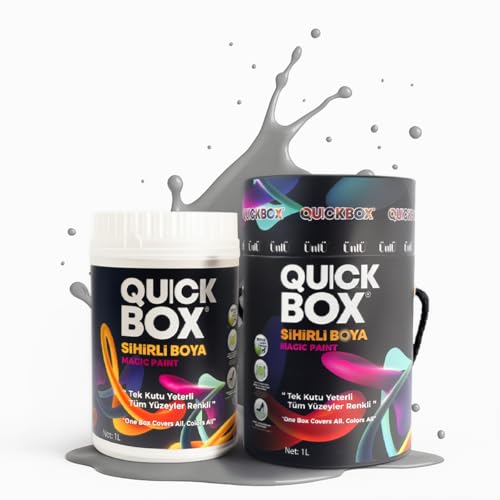 QUICKBOX® – All-In-One Paint for Durable Cabinet, Kitchen Cabinet, Furniture and Multi Surface...