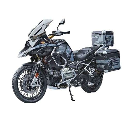 BMW R 1250 GS Adventure miniature 1:7, déco de bureau idéale avec effet spray réaliste