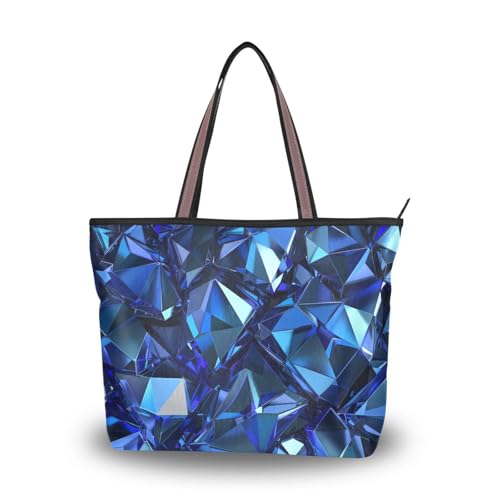 Sac à bandoulière en soie bleu : osez la couleur et la géométrie unique