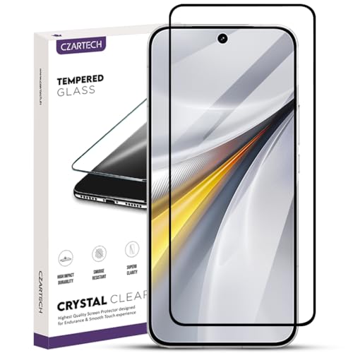Image of Czartech Tempered Glass For iQOO 15 5G Military-Grade Screen Protector With Edge To Edge Coverage And Easy Cleaing Kit (Pack of 1)