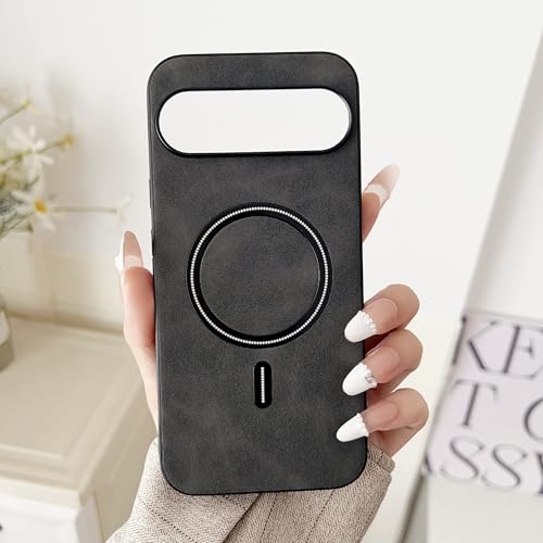 For Pixel 9A �p �P�[�X MagSafe�Ή� PU���U�[ �}�O�l�b�g���� �O�[�O���s�N�Z��9A �J�o�[ �ϏՌ� �}�b�g�� ���C�����X�[�d�Ή� ������� �y�� ���^ �Ռ��z�� ����~�� �C�菝�h�~ pixel �ی�J�o�[