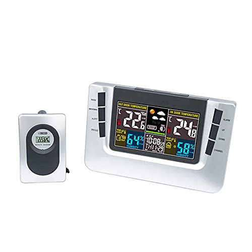 H116G USB Wireless multifunctionele weersvoorspellingsklok elektronische thermometer vochtigheidsmeter - Image 5