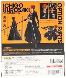 TAMASHII NATIONS Bleach - Ichigo Bankai Tensazangetsu - Figür S.H.