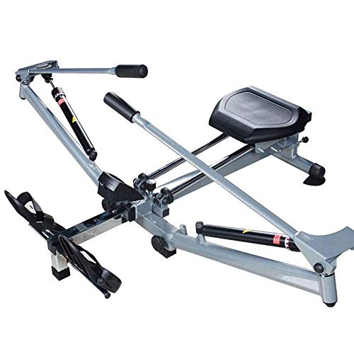 Image of Foldable Abdominal Bench Sit-Up Exerciser Abdominal Twister Trainer Workout Equipment Machine Workout Home Gym with Rowing Machine