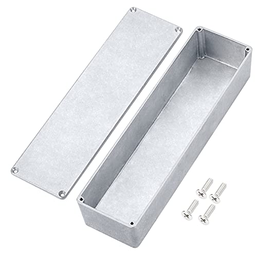 DaierTek 1032L Looper Guitar Pedal Enclosure Die-Cast Aluminum Effects Stomp Box Blank DIY 254x71x52.5mm