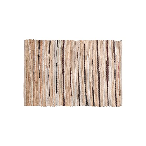 100% Cotton Rag Rug 3X5' Multicolor Chindi Rug - Hand Woven & Reversible For Living Room Kitchen Entryway Rug - Linen,Kitchen Rugs, Farmhouse Rugs, Rugs For Living & Bedroom,Woven Rugs #TOP4