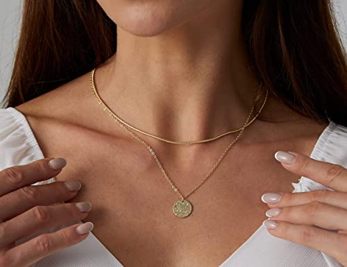 Silver Layered Snake Necklace for Women - $9.99 - Image 2