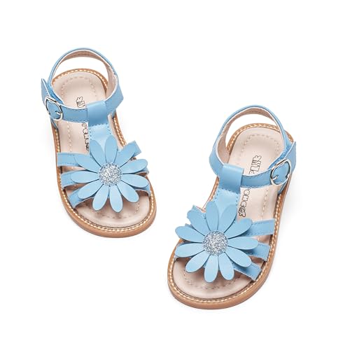 Image of Kiderence Toddler Girls Sandals Little Girls Kids Summer Shoes Toddler Sandals
