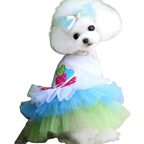 WPCASE Vestiti per Cani Femmine Abiti per Cani