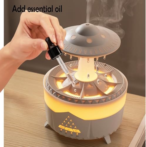 Docoss CloudRain Aroma Diffuser 480g White - Image 3