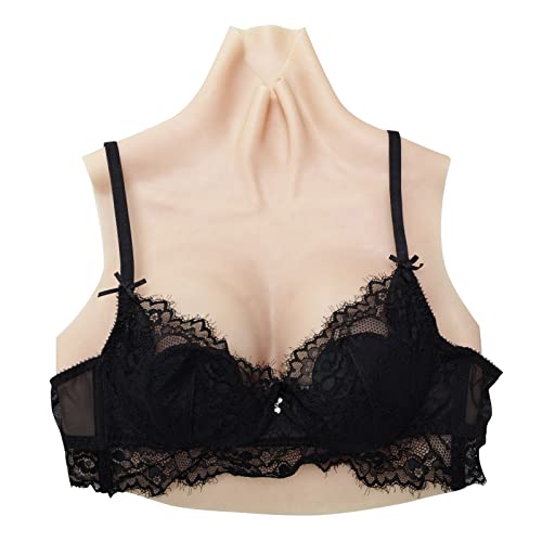 ROANYER 女装 おっぱい Aカップ シリコンバスト 男の娘 コスプレ 偽乳 変装 偽胸 女装男子 乳房切除 ゴールドシップ ウマ娘 女装男子 シリコン充填乳房