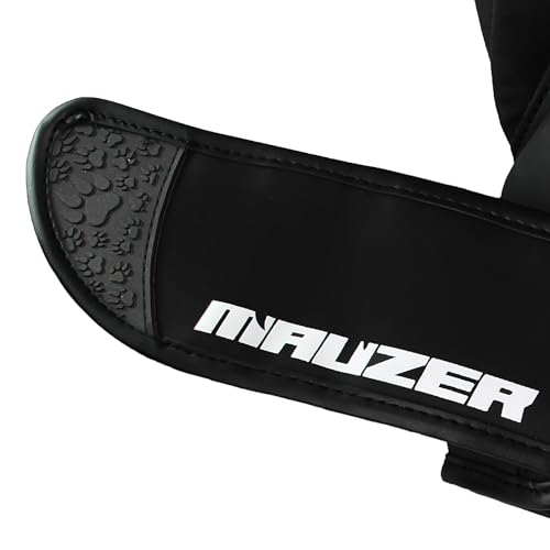 Image of Mauzer Tribal Shadow Fighter Series Boxing Gloves for Training & Sparring Injected EIA Foam Padding Breathable Dry Effect Ventilated Palm Secure Thumb Lock Fit Rigid 3 inch Stabilizing Velcro Cuff (16 OZ)