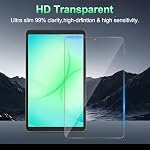 2-Pack Screen Protector for Samsung Galaxy Tab A11/ A9 8.7 inch | SM-X133/SM-X135/ SM-X110/ SM-X115 8.7" Tempered Glass [Dimensions: 206.4 * 120.2mm/ 8.13 * 4.73 in] 9H Hardness Bubble Free