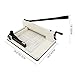 17 in Heavy Duty Paper Cutter,Cortadora de Papel 400 Sheets Guillotine Paper Trimmer with Double Safety Protection Durable HSS Blade for Cutting Paper (one Replacement Blade for Free)