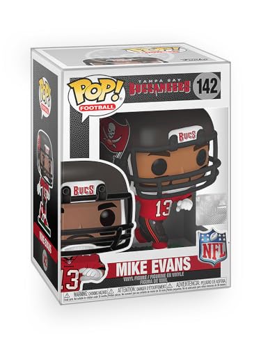 Epic Collectibles Pop Football: Buccaneers - Mike Evans Vinyl Figure Included with Box Protector Compatible for Funko