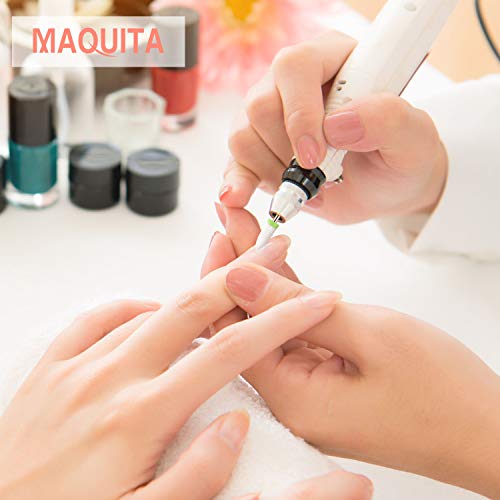MAQUITA 7 stuks keramische nagelfrees bits professionele nagelfrees opzetstukken verwijderen gel acryl nagelriem diamant nagelboor voor manicure pedicure thuis gebruik geweldig cadeau - Image 6