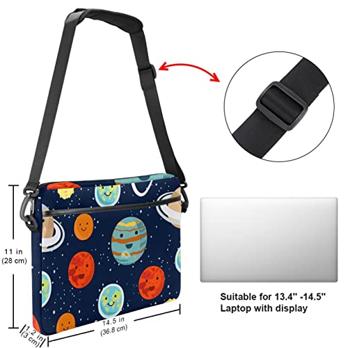 Sac d'ordinateur portable protégeant des chocs motif requin bleu mer - 5