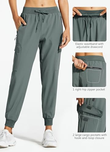 Image of Libin Women's Hiking Cargo Pants Quick Dry Joggers Petitle /Regular /Tall