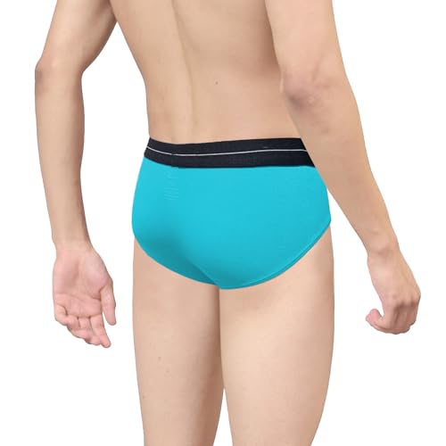 Image of La Intimo Cotton Power Solid Brief for Men Innerwear | Antimicrobial Underwear for Men