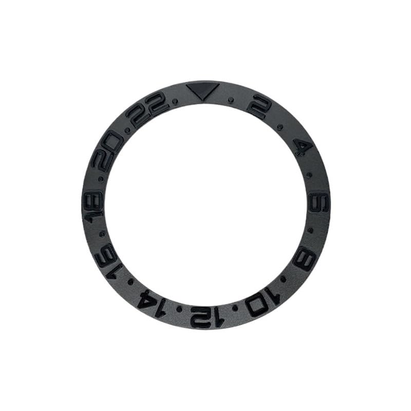 1 szt. 38 mm × 30,7 zakrzywiony metalowy pierścień do wkładki pierścienia pasuje GMT SRPD SKX007 SKX009 koperta zegarka NH35 NH36 mechanizm męski części