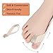JEVRKAPZ 2 pcs Toe Correction Belt Hallux Valgus Bunion Corrector Big Toe Straightener Overlapping Toe Separator Hammertoes Foot Alignment Tension Strap Orthotics Feet Bone Thumb Adjuster