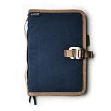 LOCHBY Field Journal, Planner, Sketchbook - Waxed Canvas - Water Resistant Cover - Stout Pen Loop -