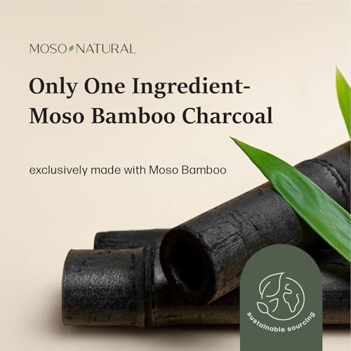 MOSO NATURAL Air Purifying Bag 200G Naturally Removes Odors,Allergens And Harmful Pollutants Reuse Upto 2 Years Pack of 4, Long Lasting Charcoal Bags | Lasts up to 2 years! (Charcoal, Pack of 4)