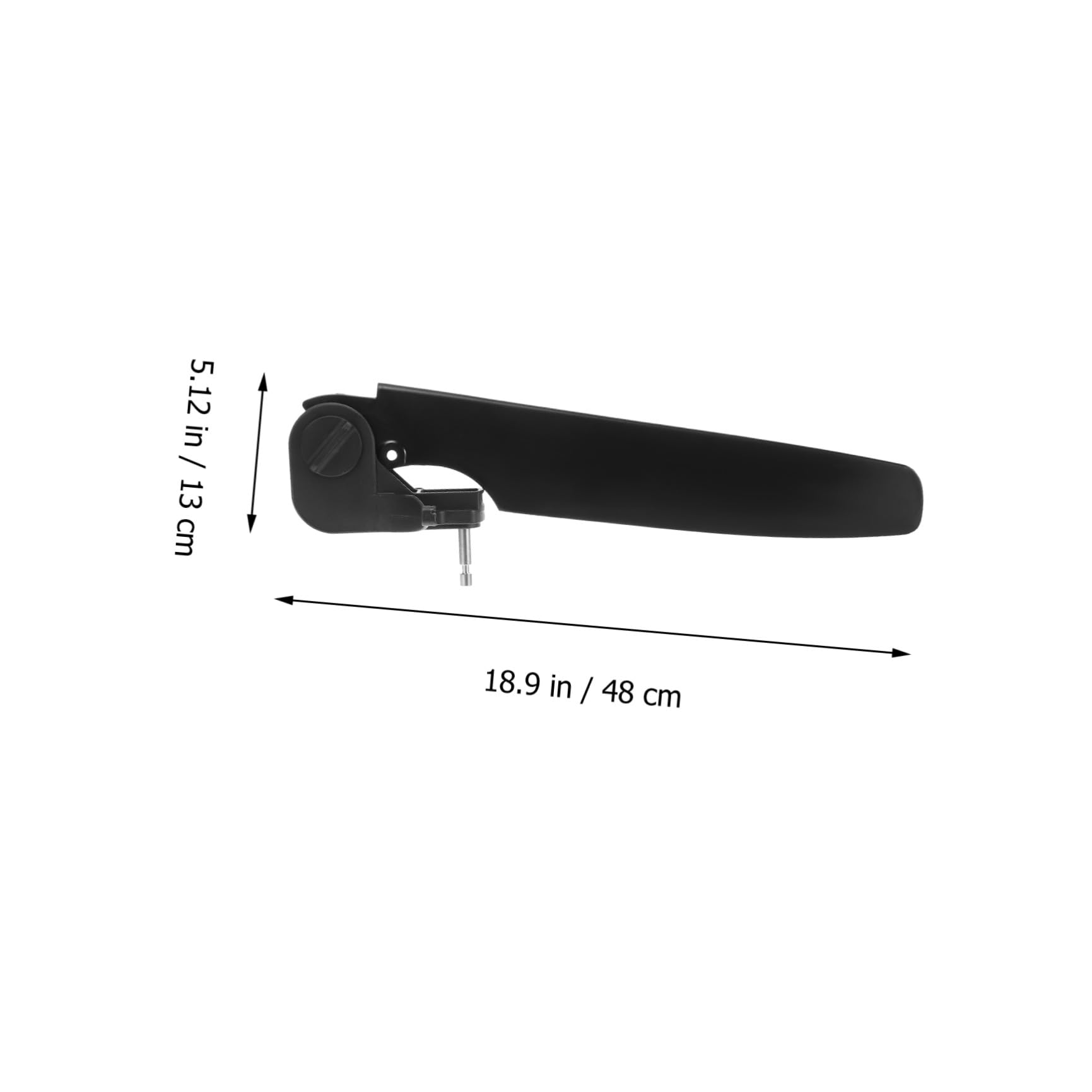 Mipcase Kajak Richtungssteuerung Ruder aus Verstärktem Nylon 45mm mit Fußstützenbefestigung für Outdoor Kajaks