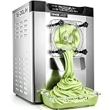 VEVOR Commercial Ice Cream Machine 1400W 20/5.3 Gph Hard Serve Ice Cream Maker with LED Display Screen Auto Shut-Off Timer One Flavors Perfect for Restaurants Snack bar Supermarkets