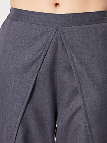 Image of 9rasa Women's Cotton Solid Harem Dhoti Pants for Casual FusionWear Workwear